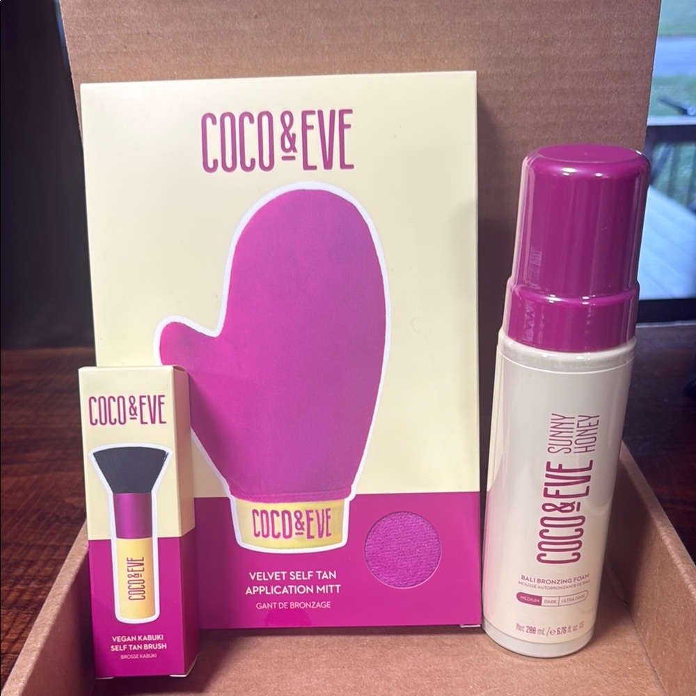 Coco & Eve Self Tanner Foam Bundle